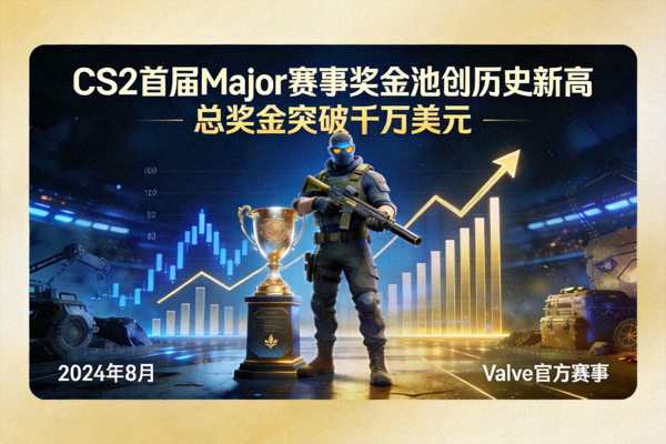 CS2首届Major赛事奖金池创历史新高